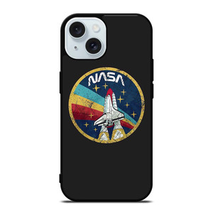 NASA RETRO CLASSIC LOGO iPhone 15 Case Cover NASA RETRO CLASSIC LOGO iPhone 15 Case Cover
