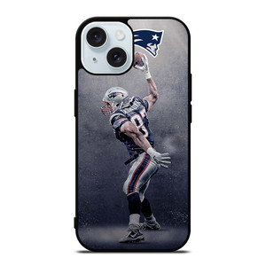 NEW ENGLAND PATRIOTS ROB GRONKOWSKI iPhone 15 Case Cover