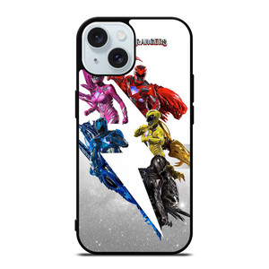 NEW POWER RANGERS AND ZORD iPhone 15 Case Cover