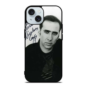 NICOLAS CAGE SIGNATURE iPhone 15 Case Cover NICOLAS CAGE SIGNATURE iPhone 15 Case Cover