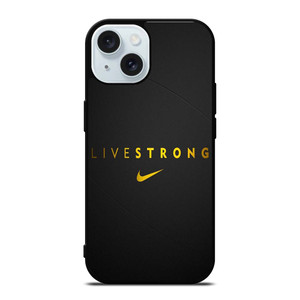 NIKE LIVE STRONG CARBON iPhone 15 Case Cover NIKE LIVE STRONG CARBON iPhone 15 Case Cover