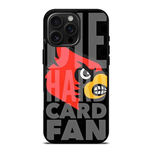 UNIVERSITY OF LOUISVILLE CARDINALS FAN iPhone 16 Pro Max Case Cover UNIVERSITY OF LOUISVILLE CARDINALS FAN iPhone 16 Pro Max Case Cover