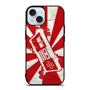 NINTENDO CONTROLLER ART RETRO iPhone 15 Case Cover NINTENDO CONTROLLER ART RETRO iPhone 15 Case Cover