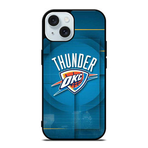 OKLAHOMA CITY THUNDER iPhone 15 Case Cover OKLAHOMA CITY THUNDER iPhone 15 Case Cover