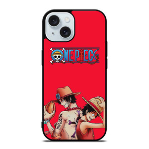 ONE PIECE LUFFY AND ACE iPhone 15 Case Cover ONE PIECE LUFFY AND ACE iPhone 15 Case Cover