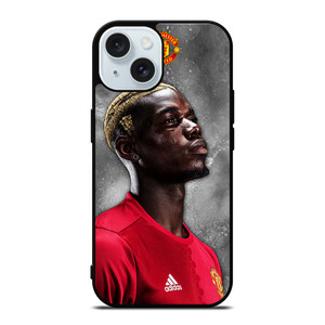 PAUL POGBA MANCHESTER UNITED iPhone 15 Case Cover