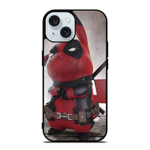 PIKACHU POKEMON DEADPOOL iPhone 15 Case Cover PIKACHU POKEMON DEADPOOL iPhone 15 Case Cover
