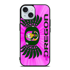 PINK GIRLS OREGON DUCKS iPhone 15 Case Cover PINK GIRLS OREGON DUCKS iPhone 15 Case Cover
