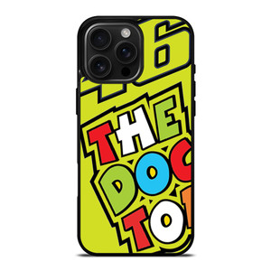 VALENTINO ROSSI VR46 THE DOCTOR iPhone 16 Pro Max Case Cover VALENTINO ROSSI VR46 THE DOCTOR iPhone 16 Pro Max Case Cover
