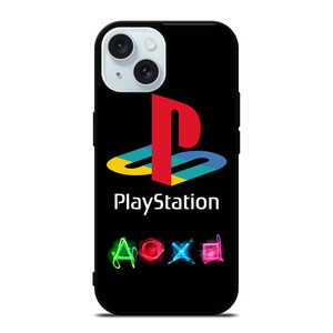PLAY STATION CLASSIC LOGO iPhone 15 Case Cover PLAY STATION CLASSIC LOGO iPhone 15 Case Cover