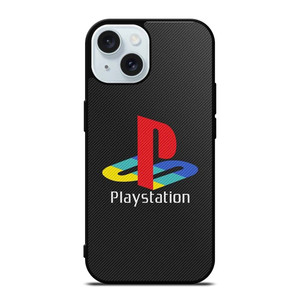 PLAYSTATION PS CARBON iPhone 15 Case Cover PLAYSTATION PS CARBON iPhone 15 Case Cover