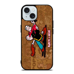 POPEYE AND OLIVE DANCE iPhone 15 Case Cover POPEYE AND OLIVE DANCE iPhone 15 Case Cover