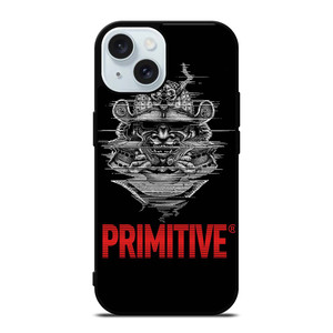 PRIMITIVE SKATEBOARDING LOGO iPhone 15 Case Cover