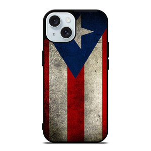 PUERTO RICO FLAG iPhone 15 Case Cover PUERTO RICO FLAG iPhone 15 Case Cover
