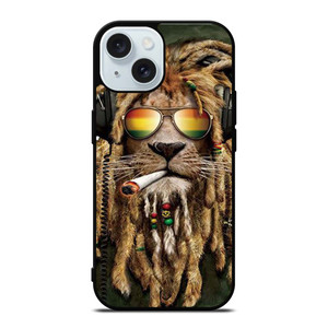 RASTA LION REGGAE BOB iPhone 15 Case Cover RASTA LION REGGAE BOB iPhone 15 Case Cover
