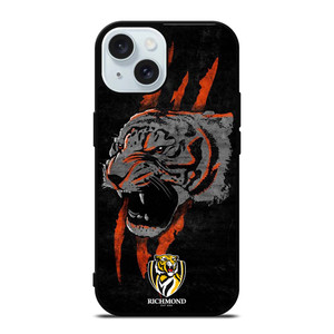 RICHMOND TIGER FOOTBALL LOGO ICON iPhone 15 Case Cover RICHMOND TIGER FOOTBALL LOGO ICON iPhone 15 Case Cover