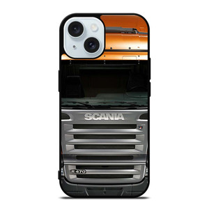 SCANIA TRUCK ORANGE iPhone 15 Case Cover