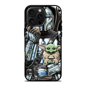 BABY YODA GROGU MANDALORIAN STAR WARS iPhone 16 Pro Max Case Cover BABY YODA GROGU MANDALORIAN STAR WARS iPhone 16 Pro Max Case Cover