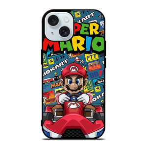 SUPER MARIO BROSS MARIO KART NINTENDO iPhone 15 Case Cover
