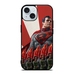 SUPERMAN RED SON DC COMICS iPhone 15 Case Cover