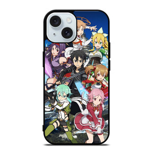 SWORD ART ONLINE CHARACTER iPhone 15 Case Cover
