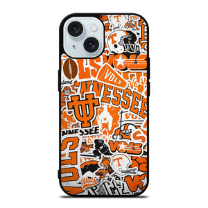 TENNESSEE VOLS FOOTBALL COLLAGE iPhone 15 Case Cover TENNESSEE VOLS FOOTBALL COLLAGE iPhone 15 Case Cover