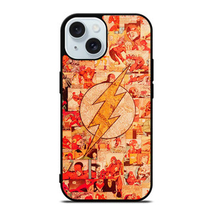 THE FLASH COLLAGE iPhone 15 Case Cover