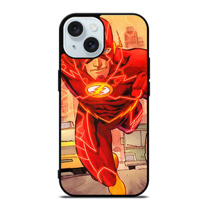 THE FLASH RUNNING DC iPhone 15 Case Cover