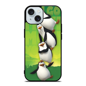 THE PENGUINS OF MADAGASKAR all character iPhone 15 Case Cover