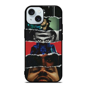 THE WEEKND XO PHOTO COLLAGE iPhone 15 Case Cover THE WEEKND XO PHOTO COLLAGE iPhone 15 Case Cover