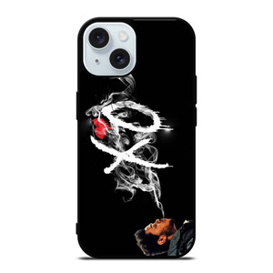 THE WEEKND XO SMOKED LOGO iPhone 15 Case Cover THE WEEKND XO SMOKED LOGO iPhone 15 Case Cover