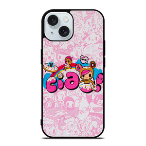 TOKIDOKI DONUTELLA UNICORNO CIAO iPhone 15 Case Cover TOKIDOKI DONUTELLA UNICORNO CIAO iPhone 15 Case Cover