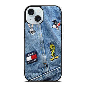 TOMMY HILFIGER LOONEY TUNES iPhone 15 Case Cover TOMMY HILFIGER LOONEY TUNES iPhone 15 Case Cover