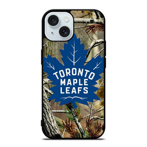TORONTO MAPLE LEAFS LOGO REAL TREE CAMO iPhone 15 Case Cover TORONTO MAPLE LEAFS LOGO REAL TREE CAMO iPhone 15 Case Cover