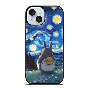 TOTORO MY NEIGHBOR VAN GOGH iPhone 15 Case Cover TOTORO MY NEIGHBOR VAN GOGH iPhone 15 Case Cover