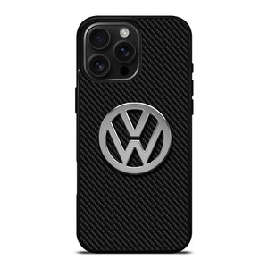 VW VOLKSWAGEN METAL CARBON LOGO iPhone 16 Pro Max Case Cover VW VOLKSWAGEN METAL CARBON LOGO iPhone 16 Pro Max Case Cover