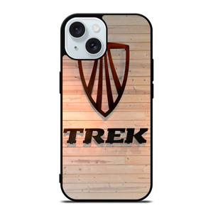 TREK BIKE WOODEN LOGO iPhone 15 Case Cover TREK BIKE WOODEN LOGO iPhone 15 Case Cover