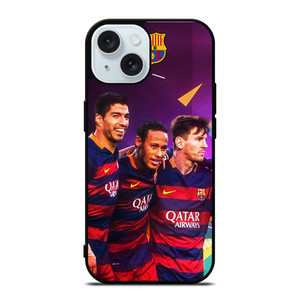 TRIO MSN BARCELONA iPhone 15 Case Cover TRIO MSN BARCELONA iPhone 15 Case Cover