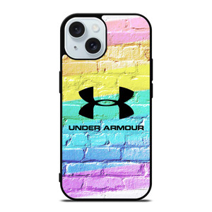 UNDER ARMOUR COLORED BRICK iPhone 15 Case Cover UNDER ARMOUR COLORED BRICK iPhone 15 Case Cover