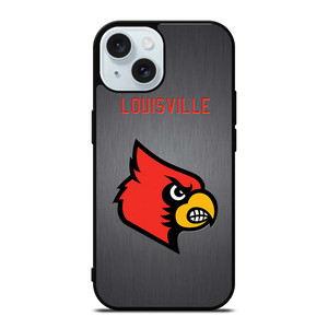 UNIVERSITY OF LOUISVILLE CARDINALS LOGO 2 iPhone 15 Case Cover UNIVERSITY OF LOUISVILLE CARDINALS LOGO 2 iPhone 15 Case Cover