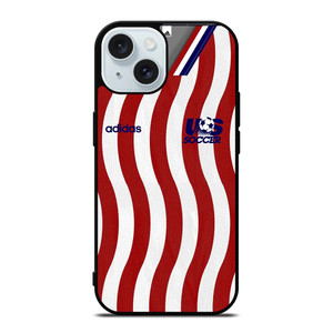 US SOCCER NATIONAL TEAM JERSEY iPhone 15 Case Cover US SOCCER NATIONAL TEAM JERSEY iPhone 15 Case Cover