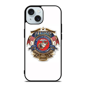 USMC MARINE CORP NAVY SEAL EMBLEM iPhone 15 Case Cover USMC MARINE CORP NAVY SEAL EMBLEM iPhone 15 Case Cover