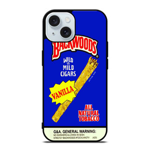 VANILLA BACKWOODS CIGARS iPhone 15 Case Cover VANILLA BACKWOODS CIGARS iPhone 15 Case Cover