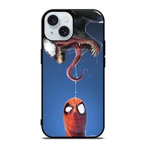VENOM VS SPIDERMAN VILLAIN iPhone 15 Case Cover VENOM VS SPIDERMAN VILLAIN iPhone 15 Case Cover