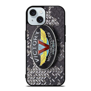 VICTORY MOTORCYCLES EMBLEM iPhone 15 Case Cover VICTORY MOTORCYCLES EMBLEM iPhone 15 Case Cover
