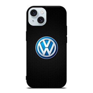 VW VOLKSWAGEN CAR METAL LOGO iPhone 15 Case Cover VW VOLKSWAGEN CAR METAL LOGO iPhone 15 Case Cover