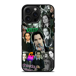 WEDNESDAY ADDAMS COLLAGE iPhone 16 Pro Max Case Cover WEDNESDAY ADDAMS COLLAGE iPhone 16 Pro Max Case Cover
