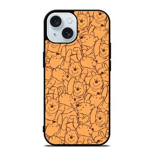 WINNIE THE POOH SKETCH DISNEY iPhone 15 Case Cover WINNIE THE POOH SKETCH DISNEY iPhone 15 Case Cover
