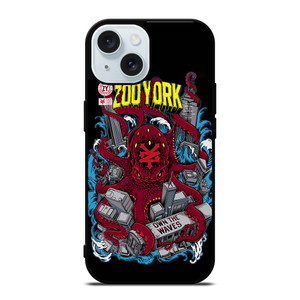 ZOO YORK LOGO OCTOPUS iPhone 15 Case Cover ZOO YORK LOGO OCTOPUS iPhone 15 Case Cover