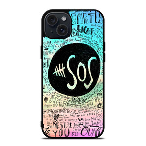 5 SECONDS OF SUMMER 3 5SOS iPhone 15 Plus Case Cover